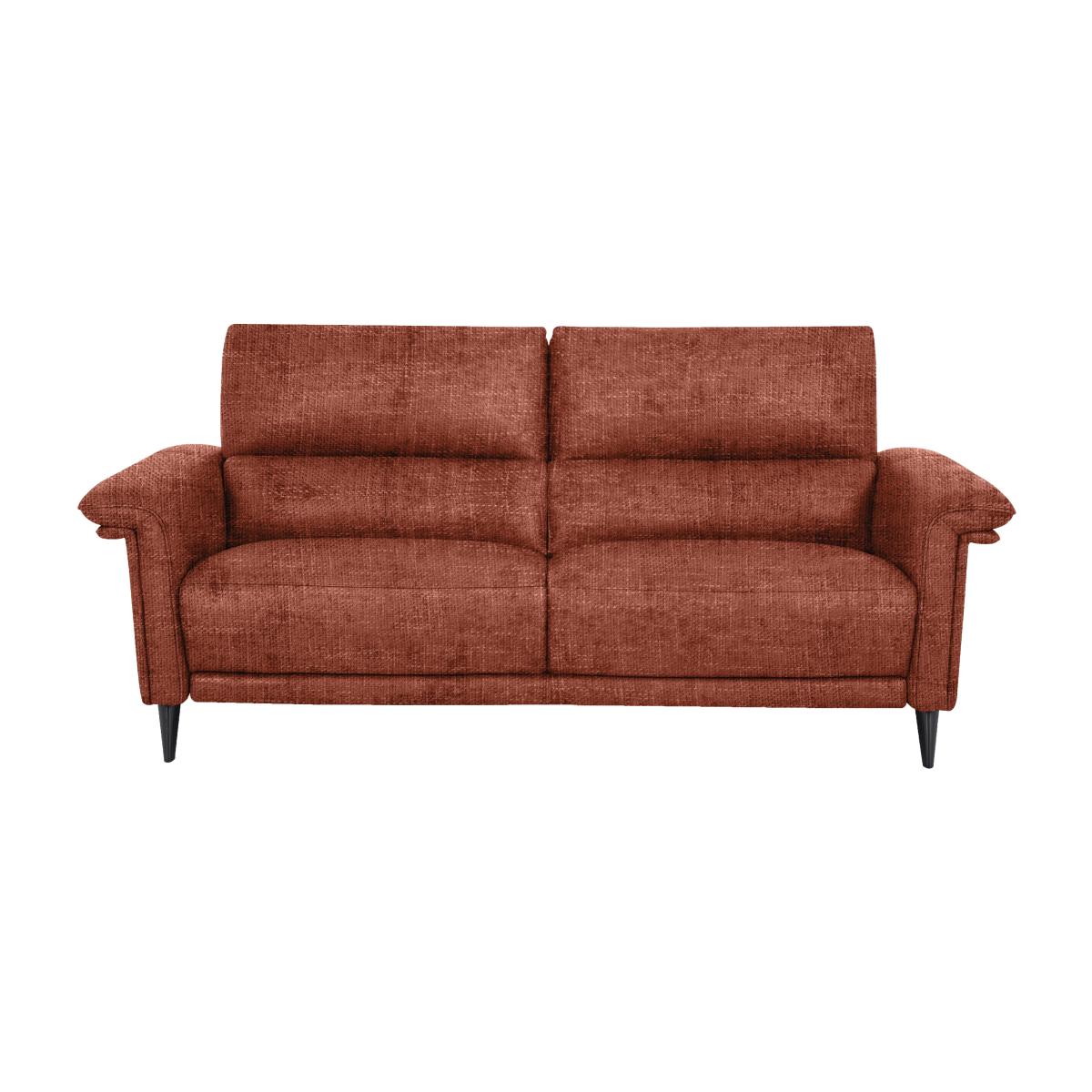 Domicil - Huxley 3 Seater Fabric Sofa - Red Maple