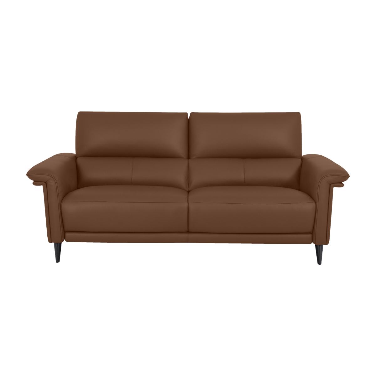 Domicil - Huxley 3 Seater Leather Sofa - NN Caramel