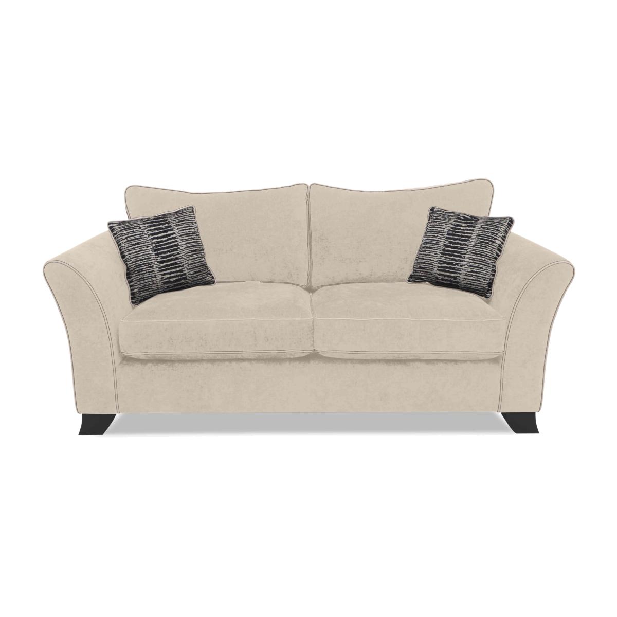Stellar 3 Seater Classic Back Sofa - Bolero Eggshell Self