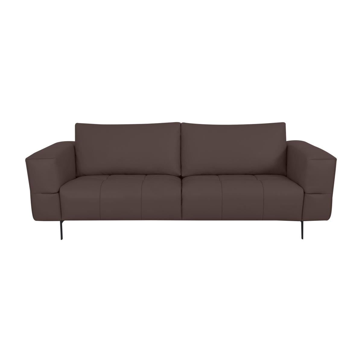 Domicil - Lawson 3 Seater Leather Sofa - NP Cacao Brown