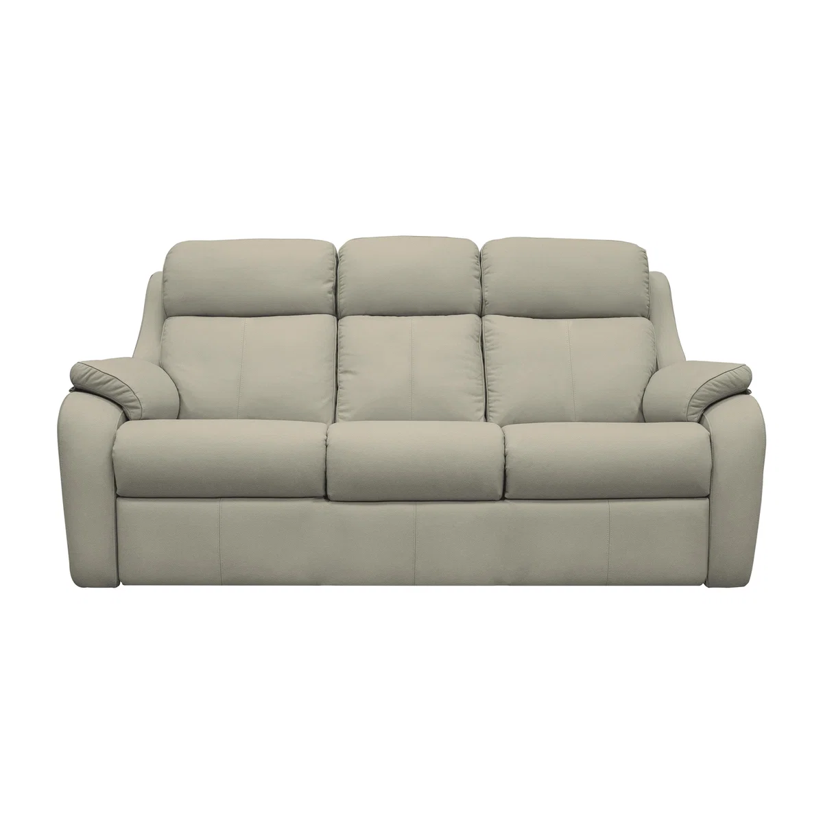 G Plan - Kingsbury 3 Seater Leather Power Recliner Sofa with Power Headrests – image 1