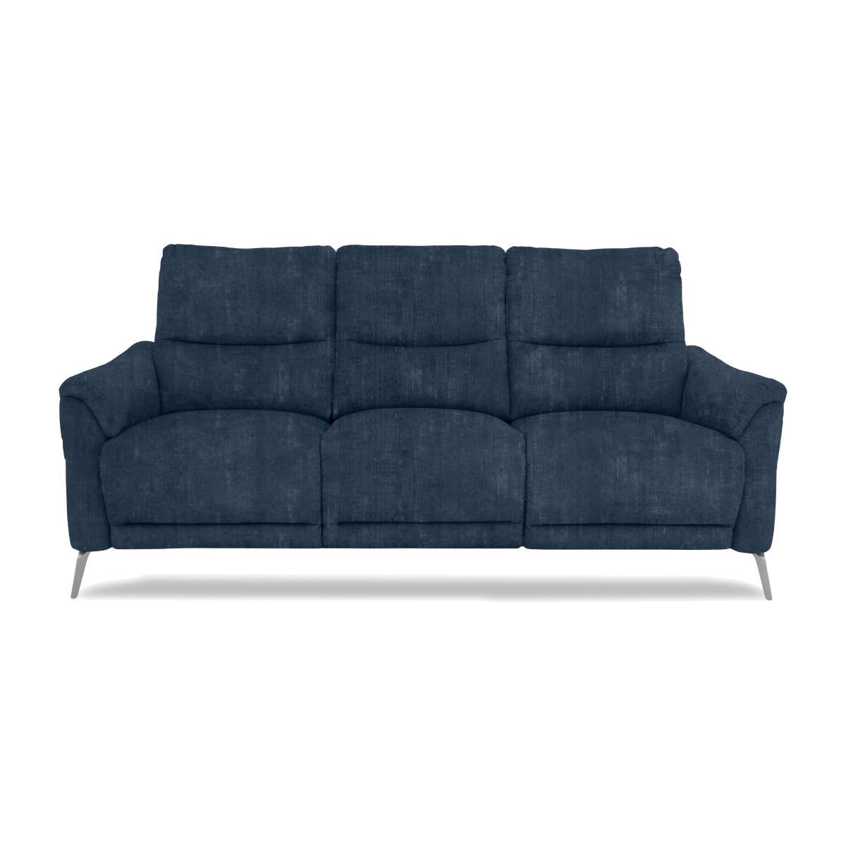 Daytona 3 Seater Fabric Power Recliner Sofa with Drop Down - Heritage Airforce