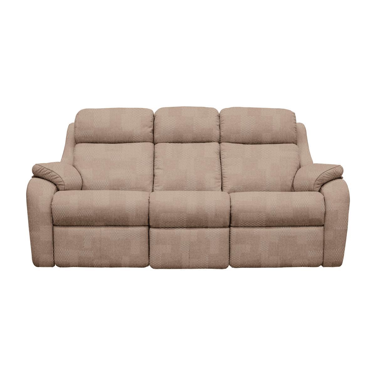 G Plan - Kingsbury 3 Seater Fabric Power Recliner Sofa with Power Headrests – image 1
