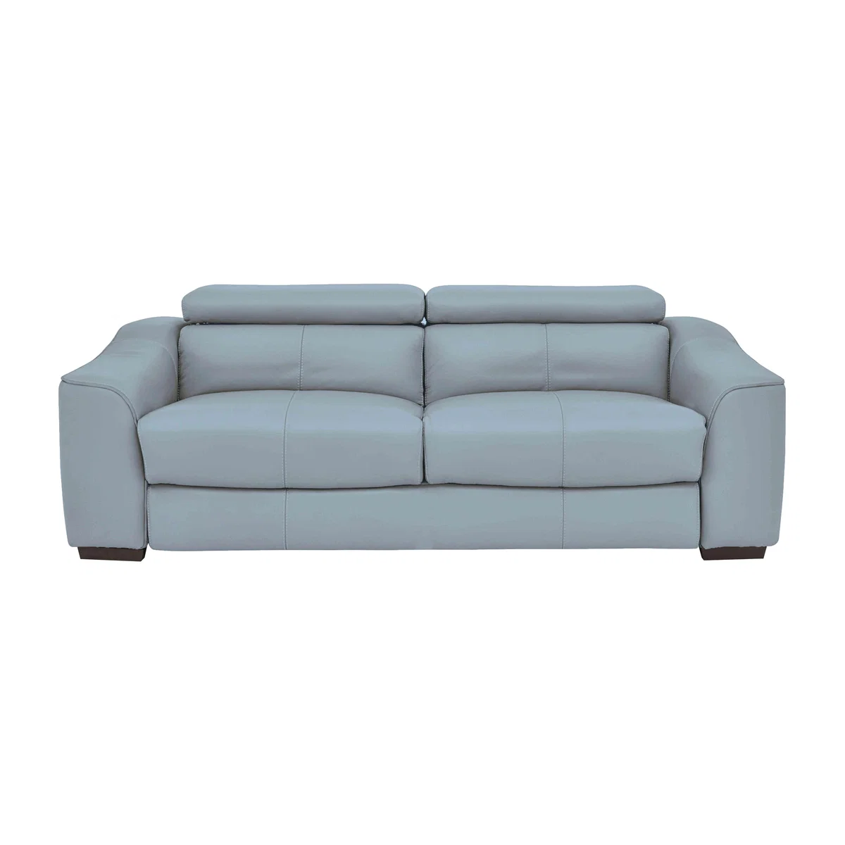 Elixir 3 Seater NC Leather Sofa - Pearl Blue