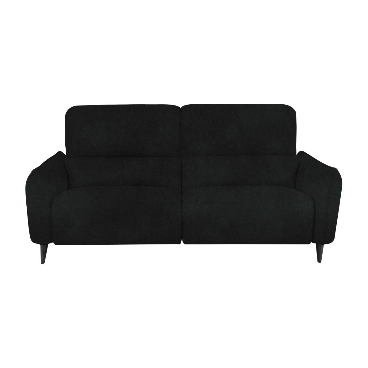 Domicil - Maddox 3 Seater Fabric Power Recliner Sofa - Panther Grey