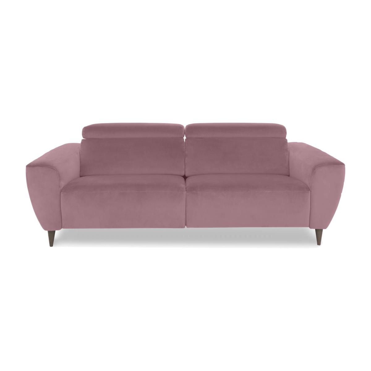 Nicoletti Italia - Milano 3 Seater Fabric Sofa - Selma Rosa