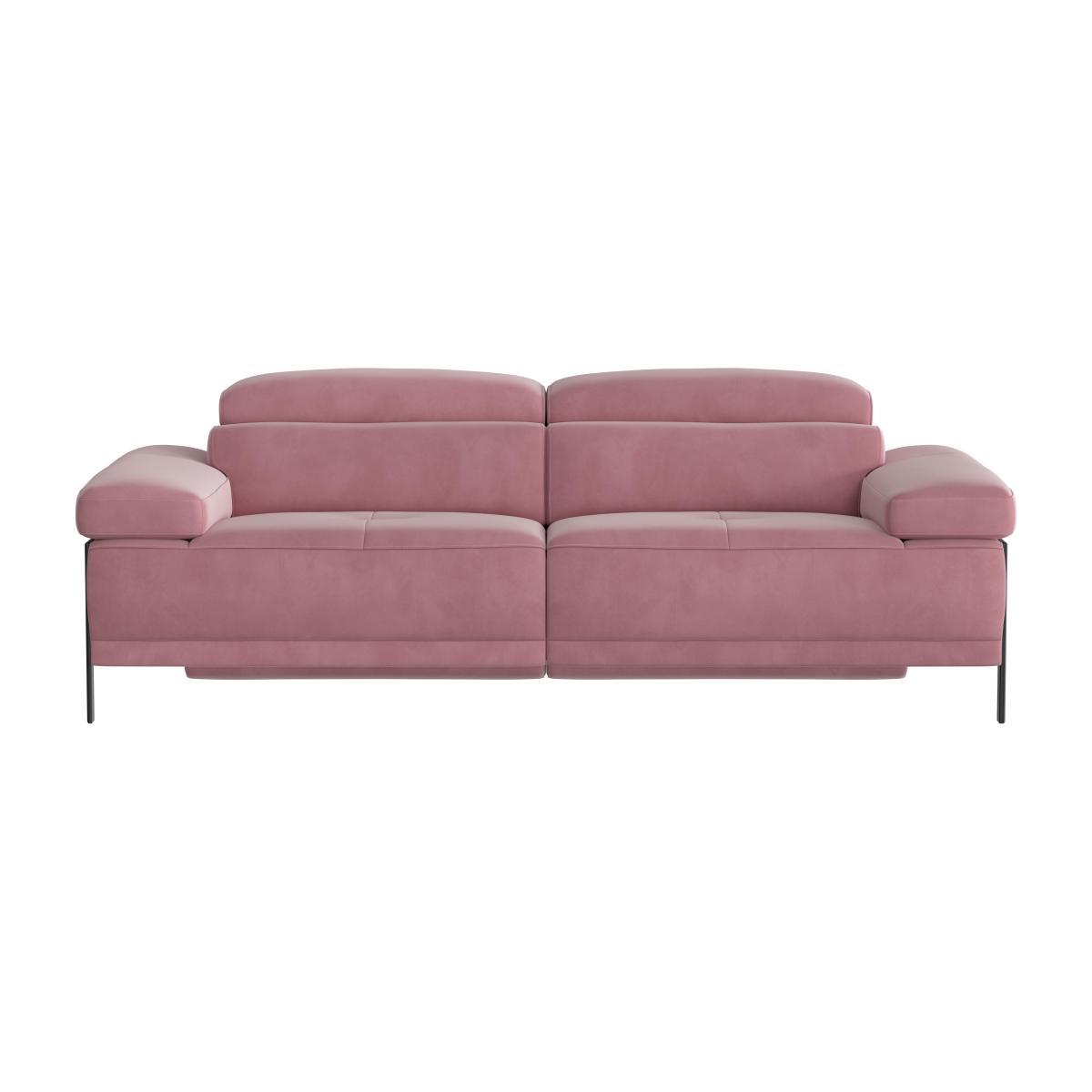 Nicoletti - Theron 3 Seater Fabric Recliner Sofa