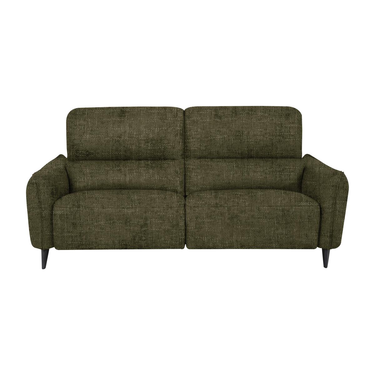 Domicil - Maddox 3 Seater Fabric Power Recliner Sofa - Grey Forest