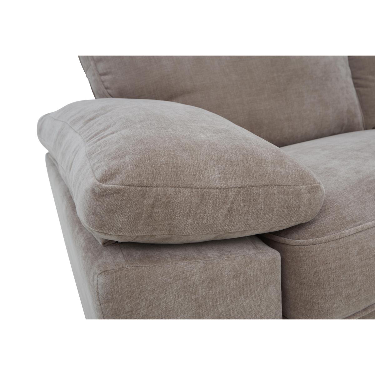 Home 3 Seater Fabric Sofa - Blue – image 3