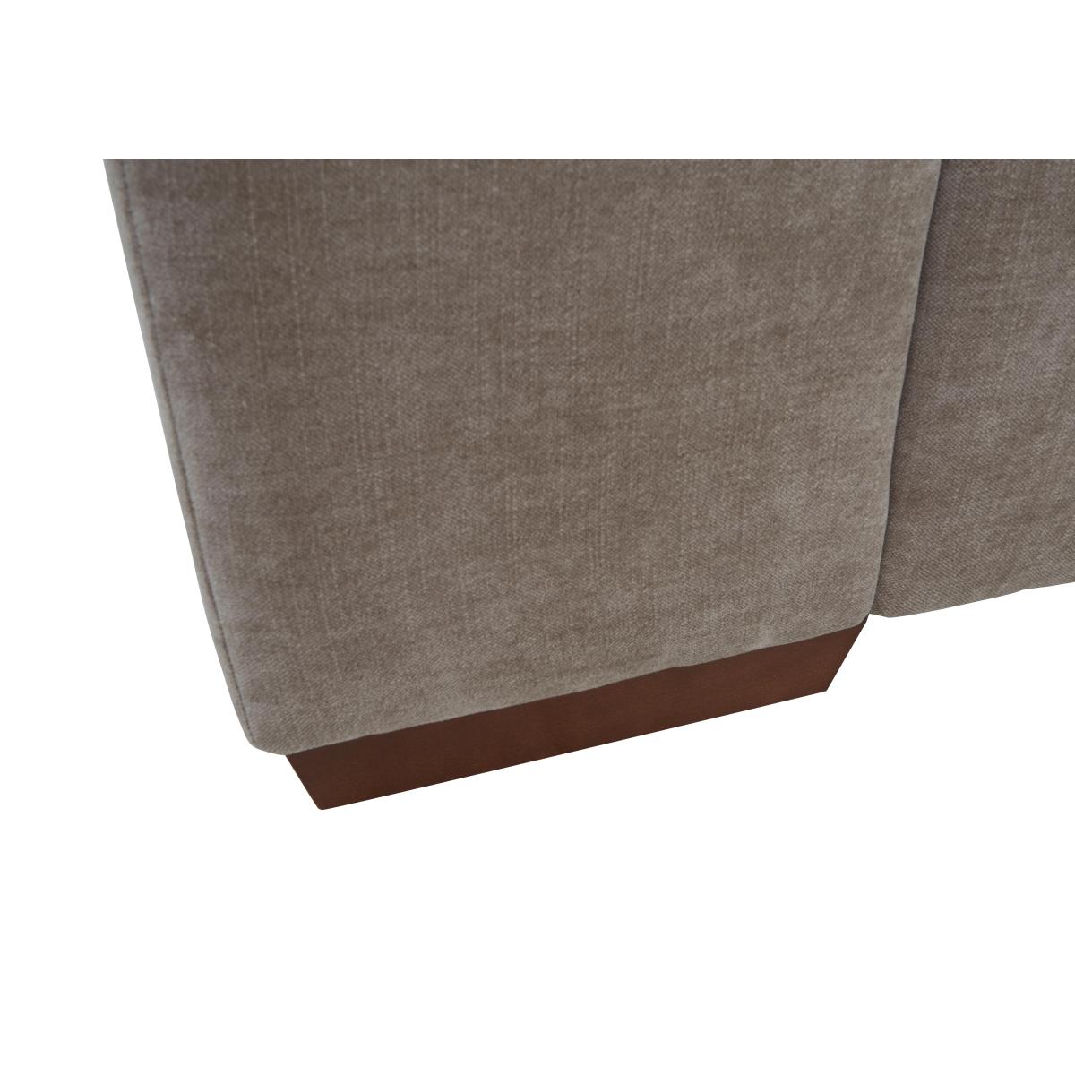 Home 3 Seater Fabric Sofa - Blue – image 4