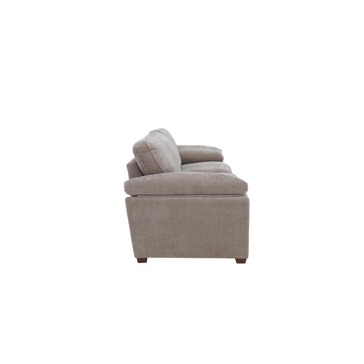 Home 3 Seater Fabric Sofa - Blue – image 6
