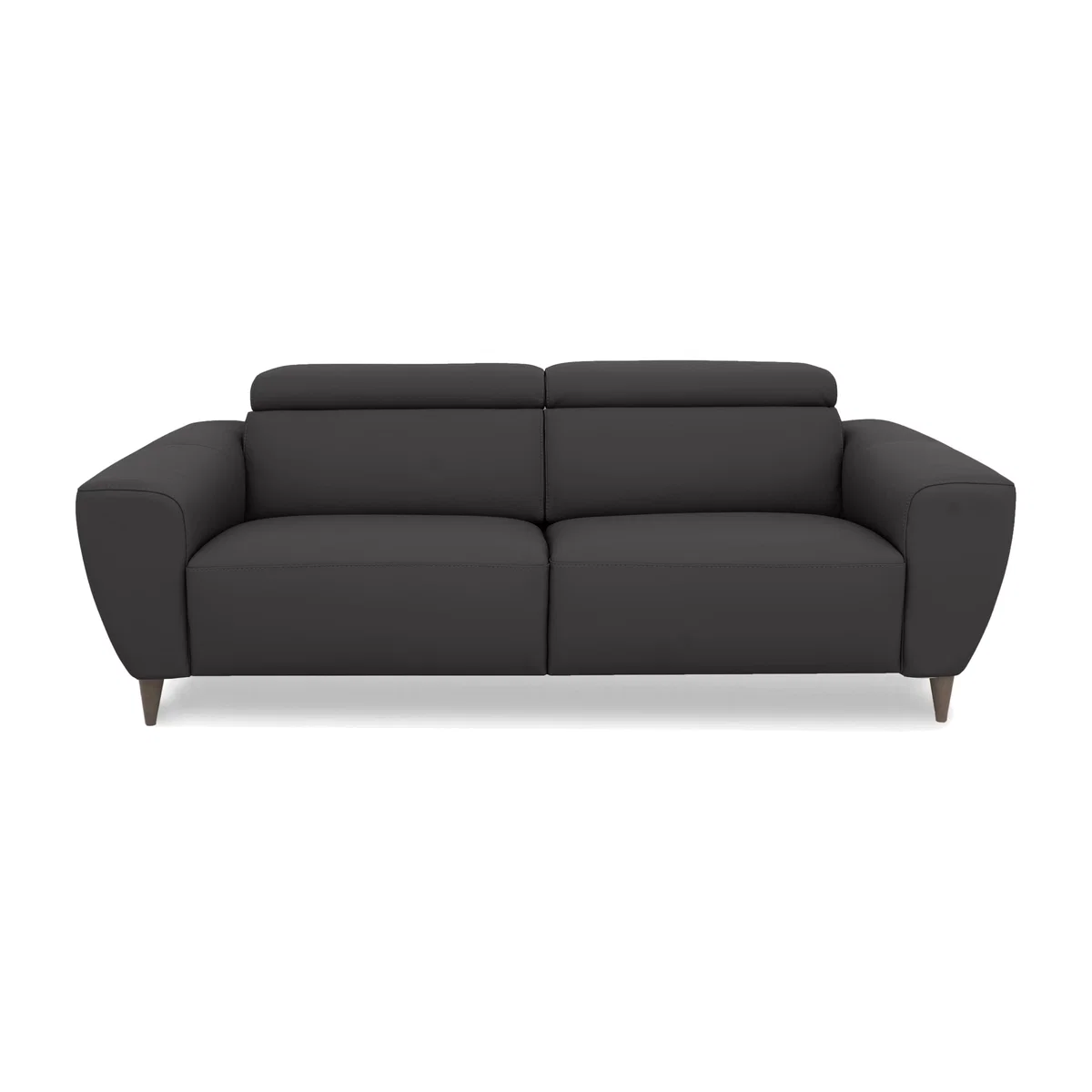 Nicoletti Italia - Milano 3 Seater Leather Sofa - Dali Grigio