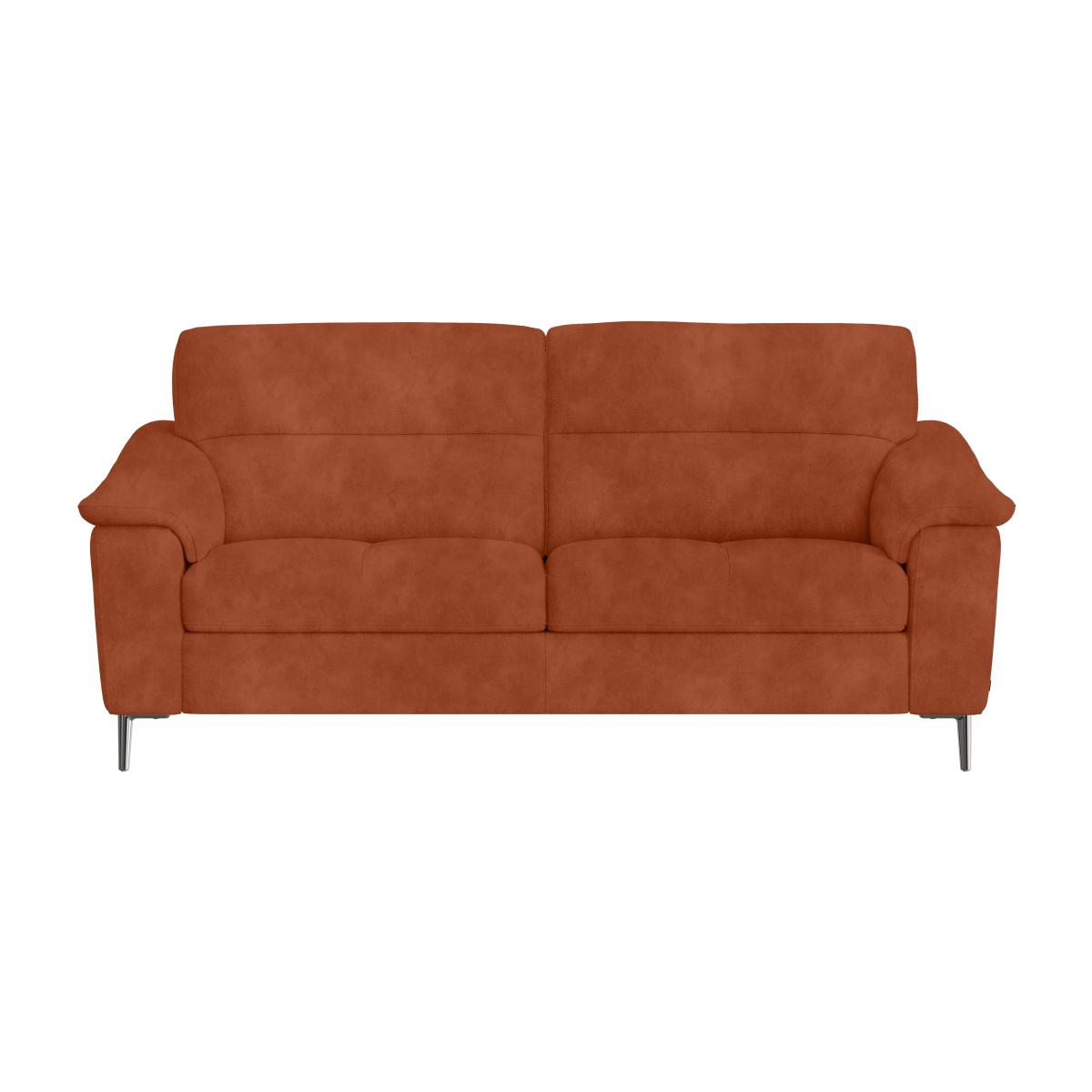 Nicoletti Italia - Maldini 3 Seater Fabric Sofa - Selma Mattone