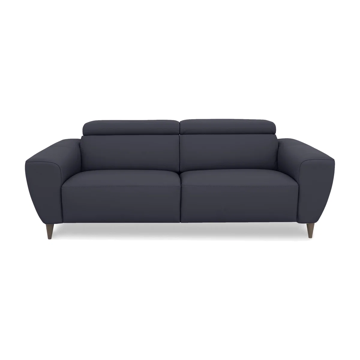 Nicoletti Italia - Milano 3 Seater Leather Power Recliner Sofa - Dali Blu