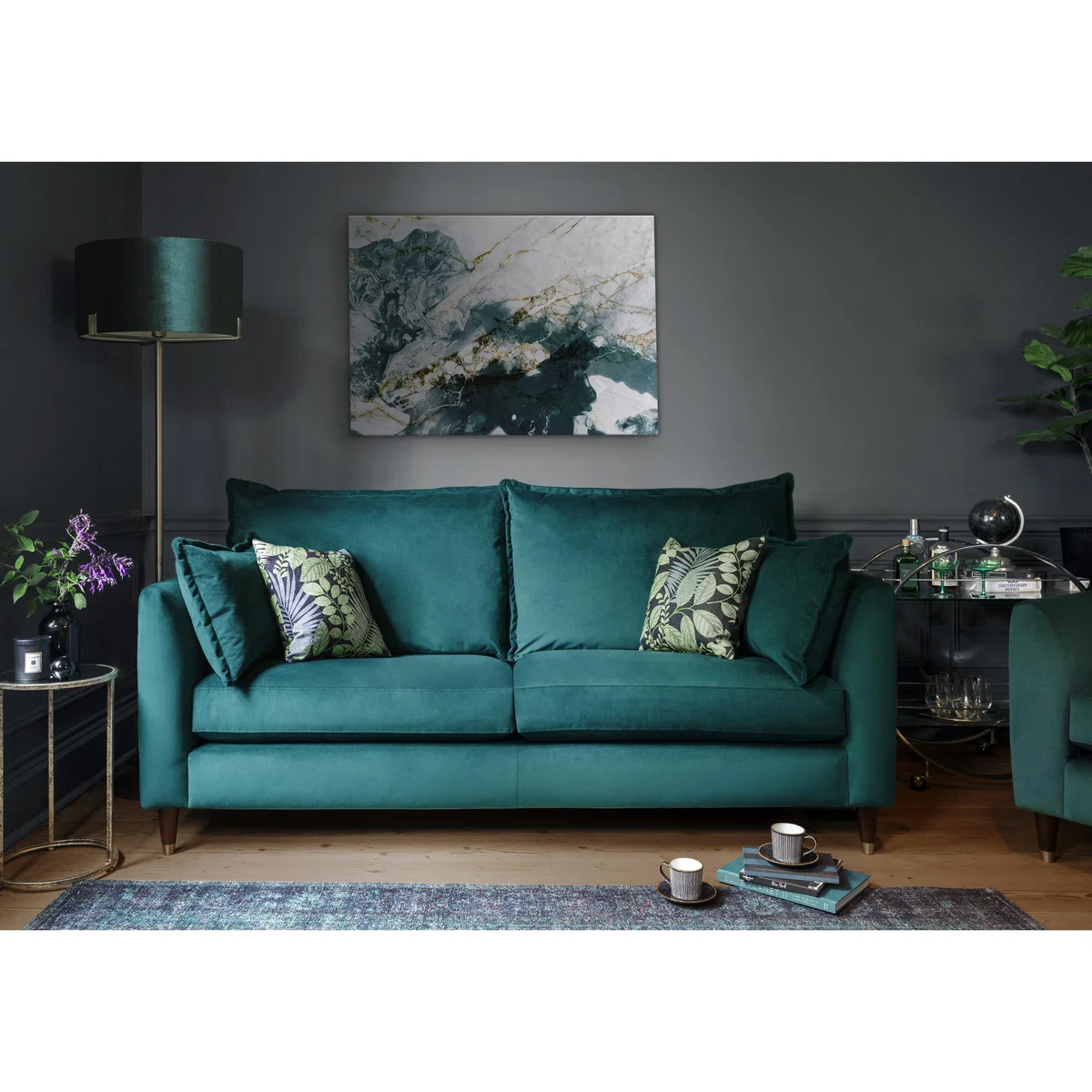 The Lounge Co. - Colette Fabric 3 Seater Sofa – image 2