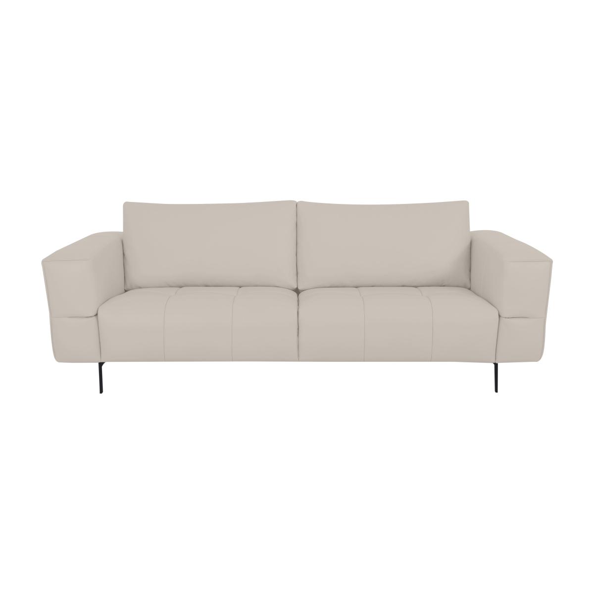 Domicil - Lawson 3 Seater Leather Sofa - NN Frost