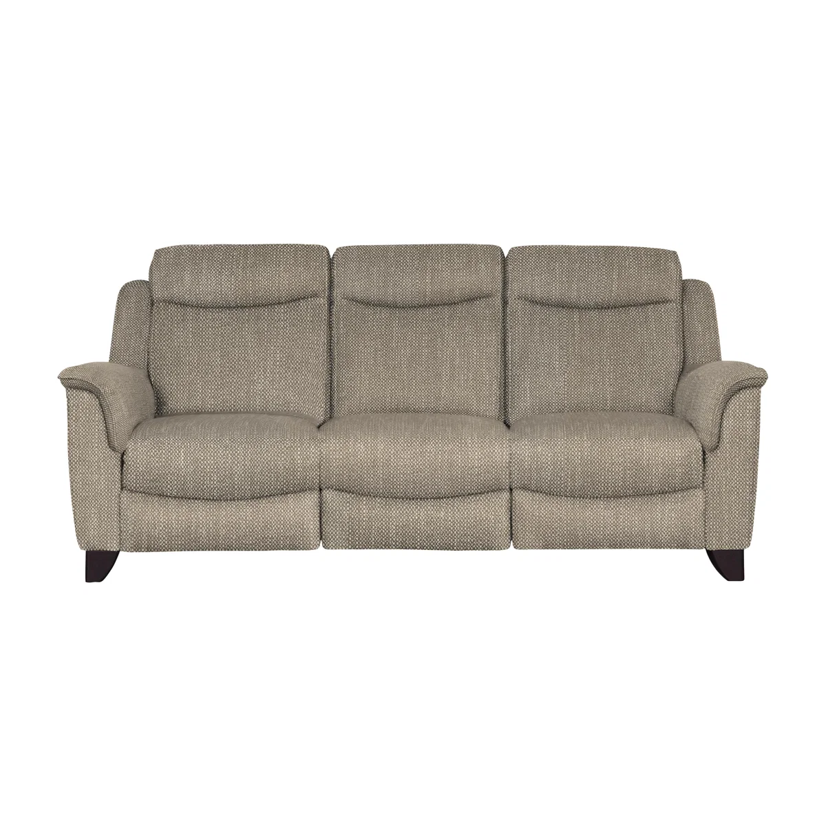Parker Knoll - Manhattan 3 Seater Fabric Power Recliner Sofa - Natural – image 1