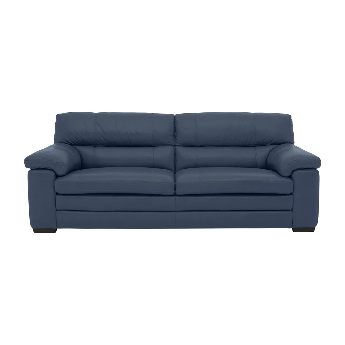 Cozee 3 Seater Pure Premium Leather Sofa - Ocean