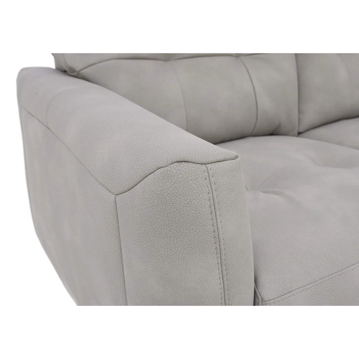Uno Fabric 3 Seater Sofa - Dark Brown – image 2