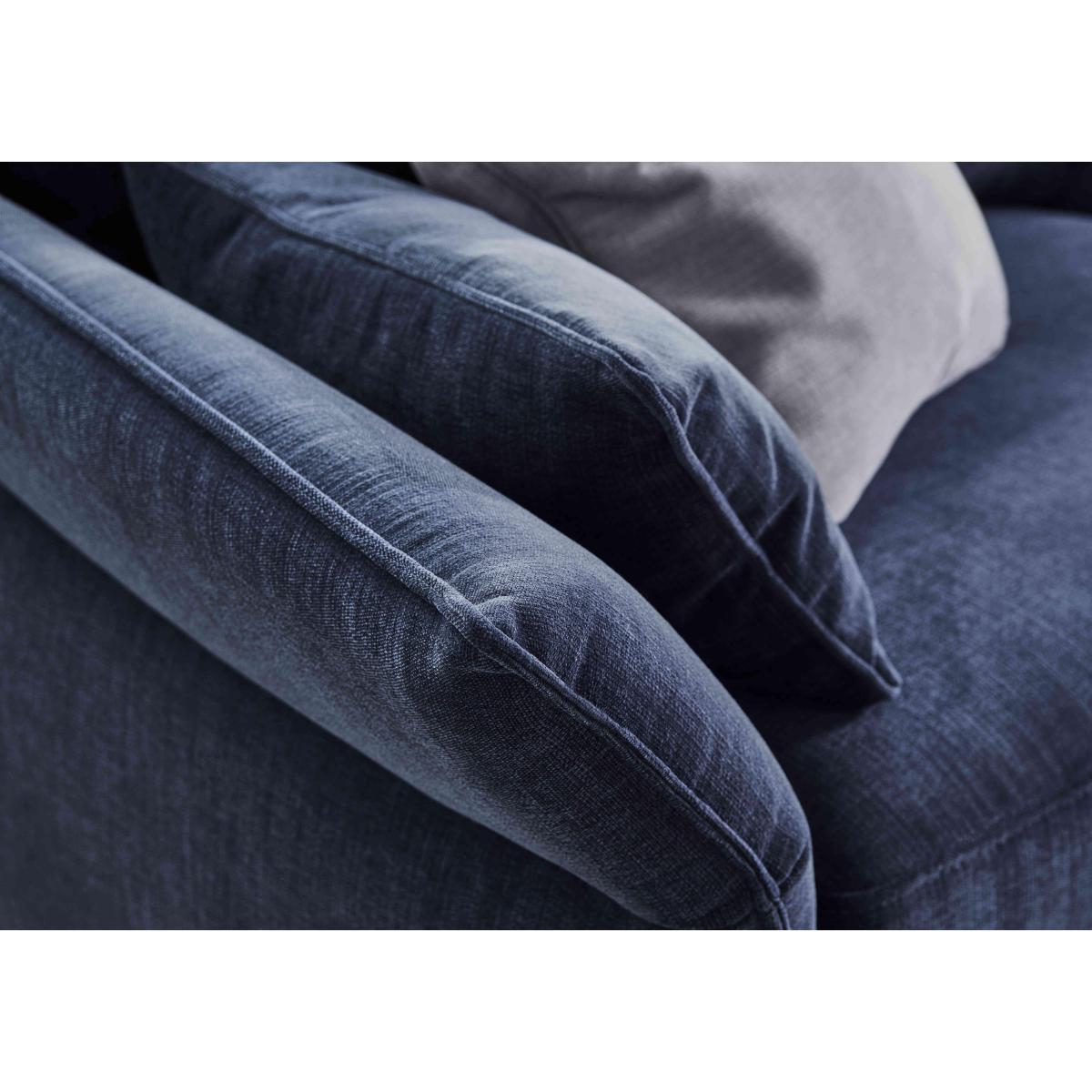 Skylar 3 Seater Fabric Sofa - Brown – image 4