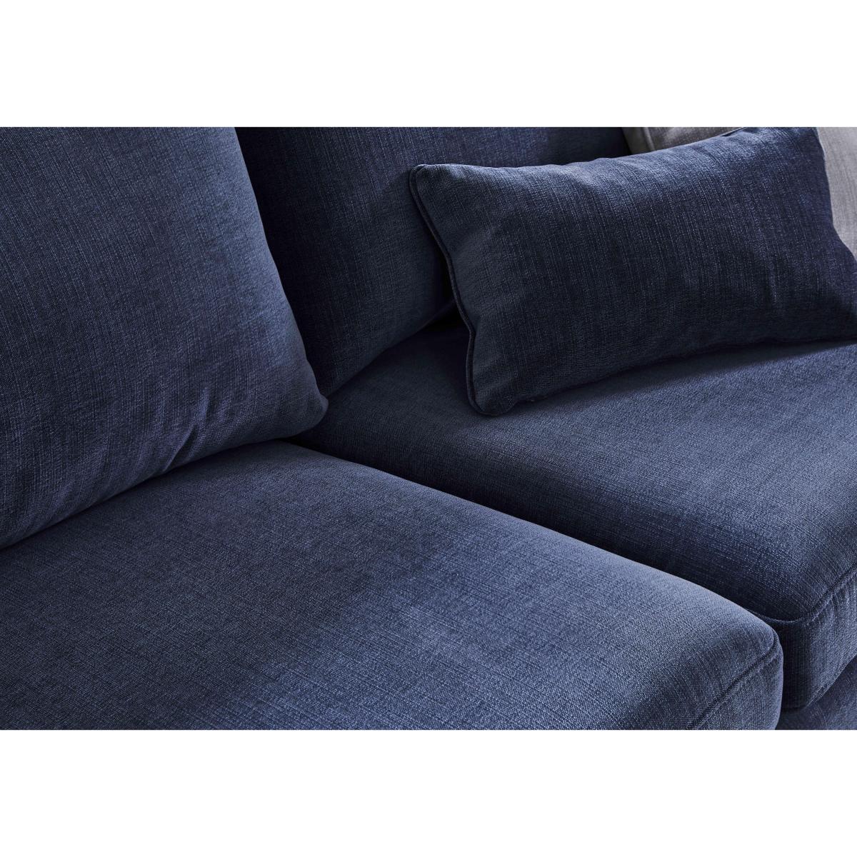 Skylar 3 Seater Fabric Sofa - Brown – image 5