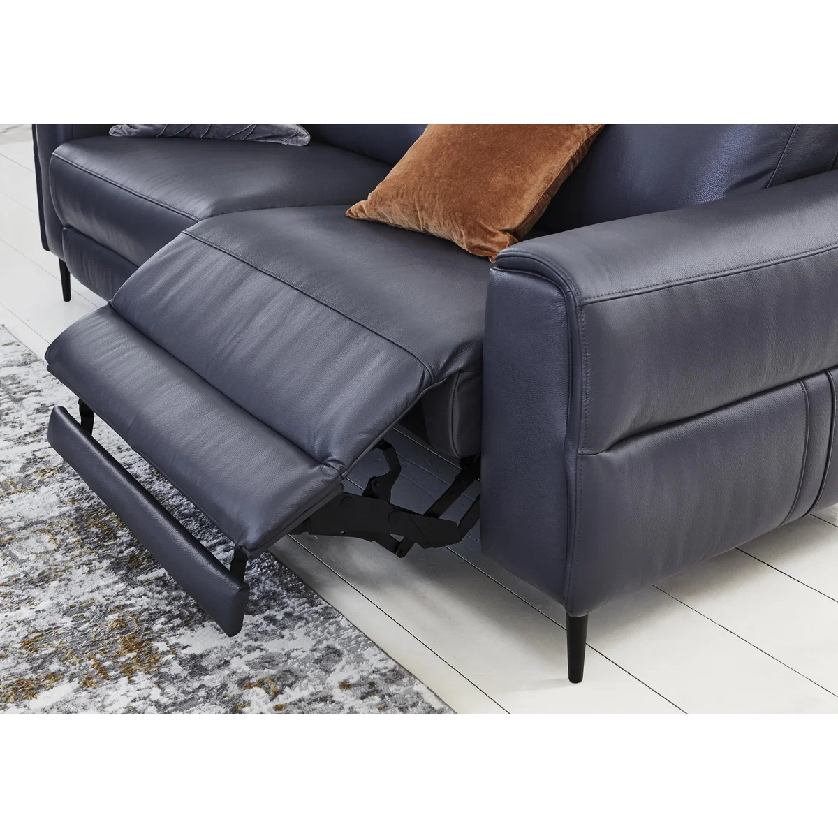 Anakin 3 Seater Leather Power Recliner Sofa with Power Headrest – image 5