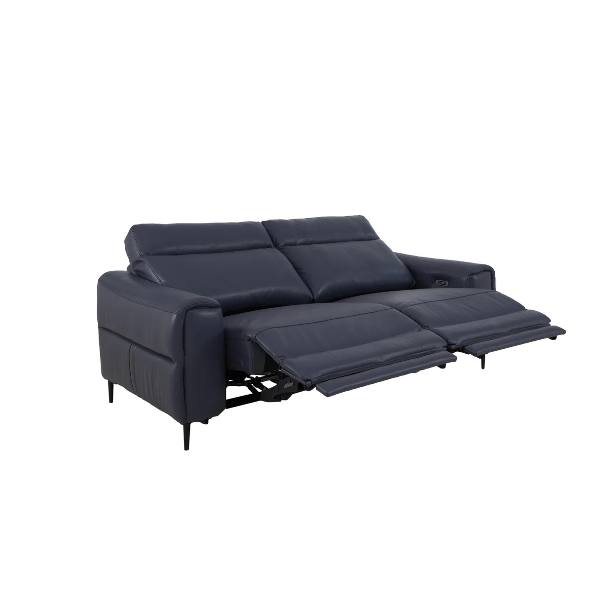 Anakin 3 Seater Leather Power Recliner Sofa with Power Headrest – image 8