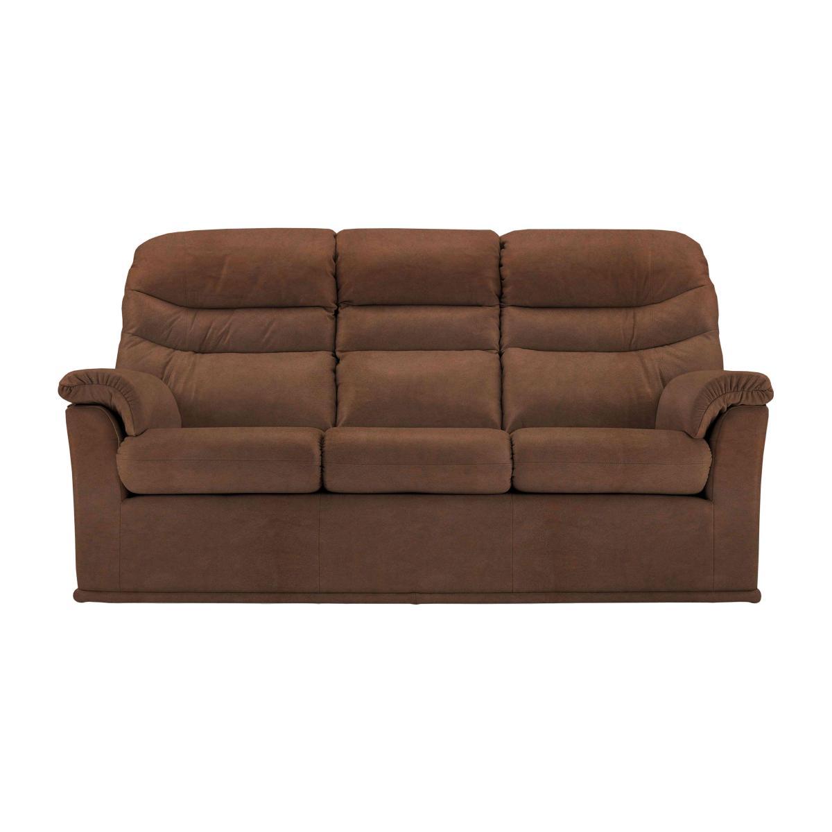 G Plan - Malvern 3 Seater Leather Sofa - Brown
