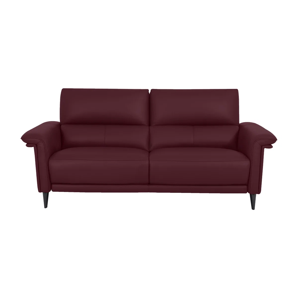Domicil - Huxley 3 Seater Leather Sofa - NP Ruby