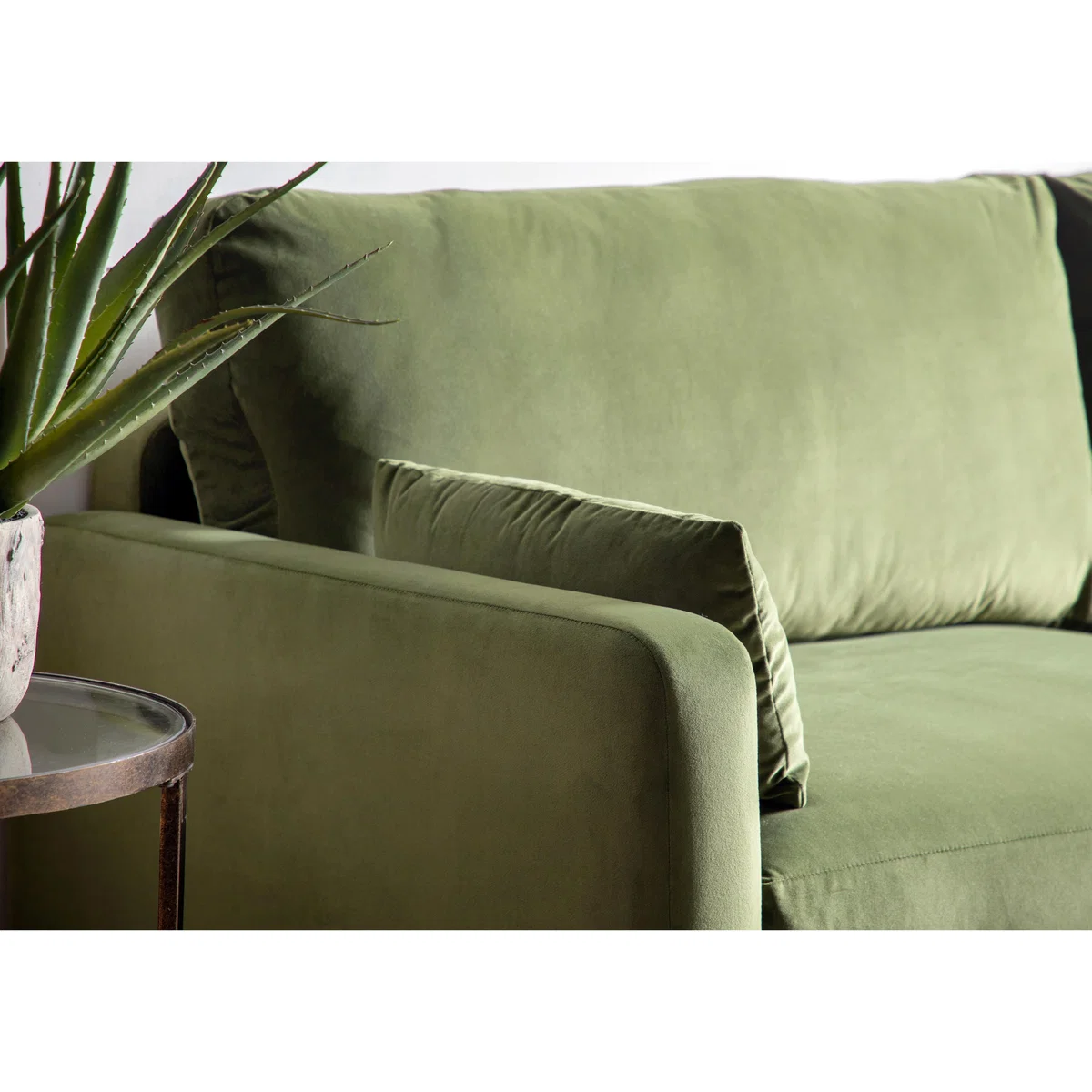 Sofa in a Box Rae 3 Seater Sofa - Yellow – image 3
