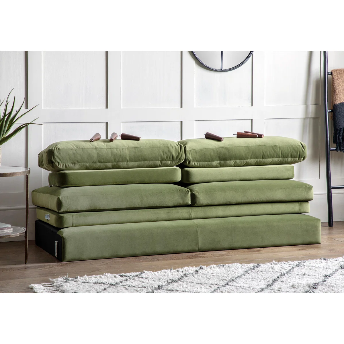Sofa in a Box Rae 3 Seater Sofa - Yellow – image 5