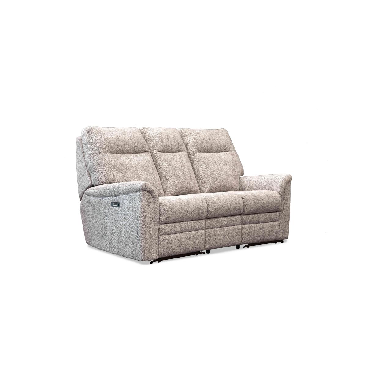 Parker Knoll - Hudson 23 Fabric 3 Seater Sofa - Dobby Mist – image 4