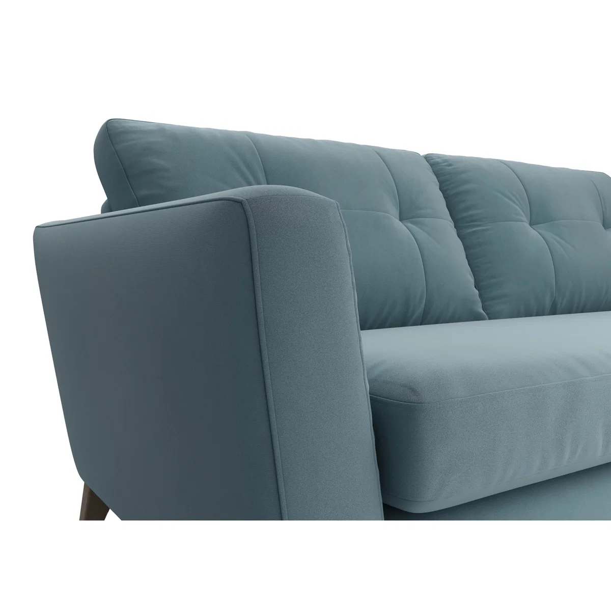 The Lounge Co. - Hermione 3 Seater Fabric Sofa - Blue – image 2