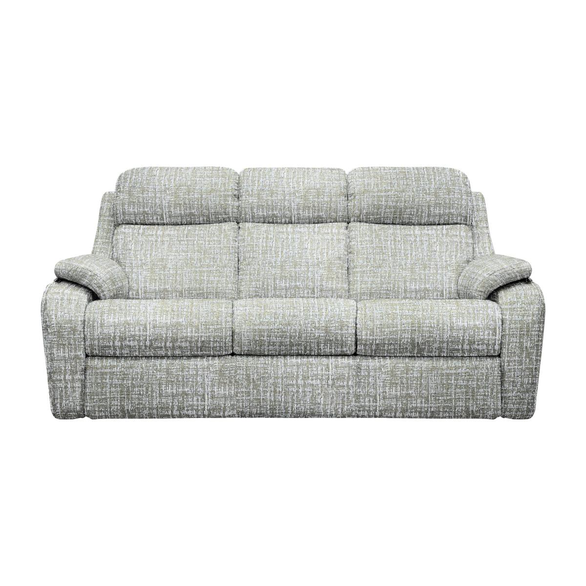 G Plan - Kingsbury 3 Seater Fabric Sofa - No Recliner - Shore Oatmeal