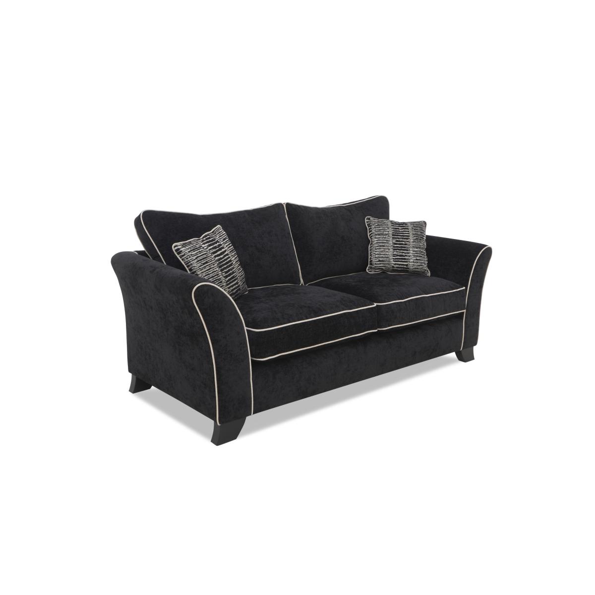 Stellar 3 Seater Classic Back Sofa - Berry – image 7