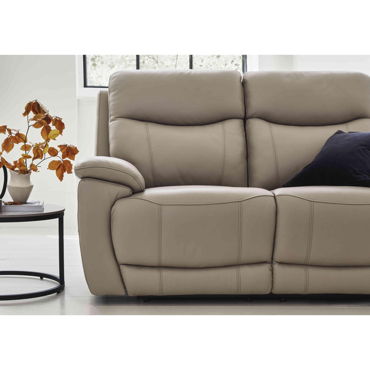 Sloane 3 Seater Leather Sofa - Butterscotch – image 4
