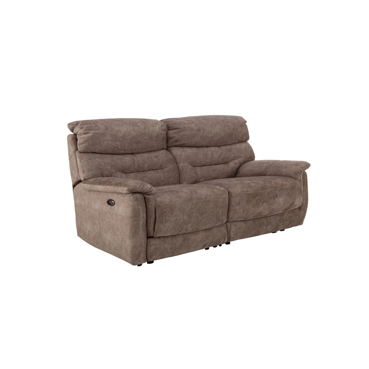 Chicago 3 Seater Fabric Power Recliner Sofa- World of Leather – image 3