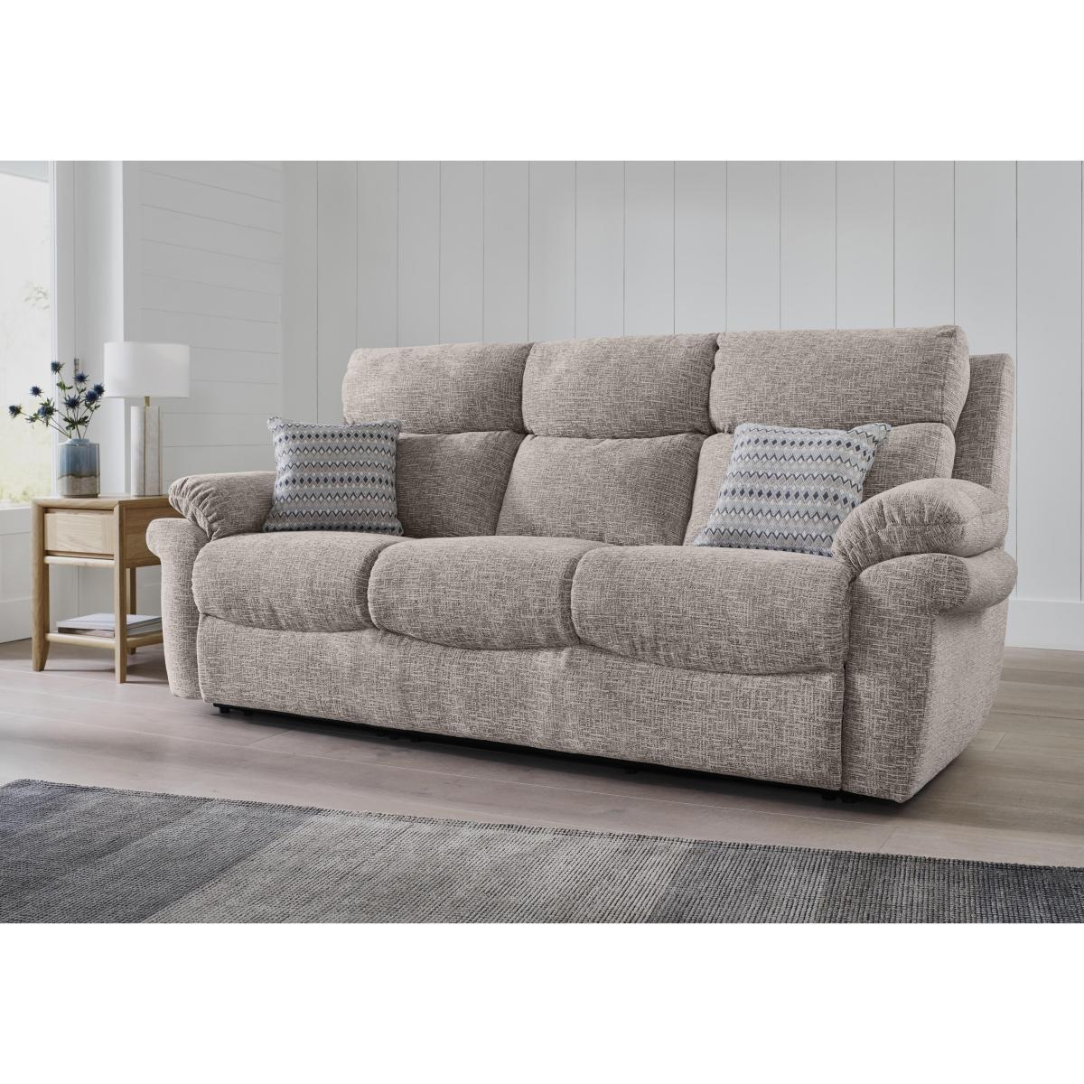 Comfort Story - Verse 3 Seater Fabric Sofa – image 2