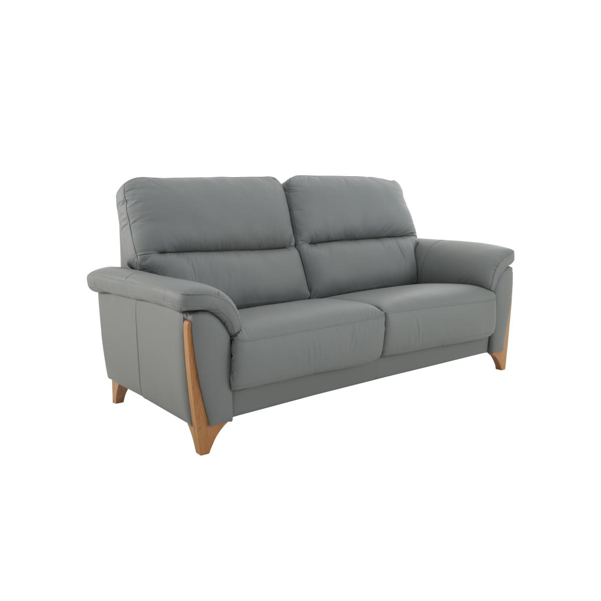 Ercol - Enna Large Leather Sofa - Brown – image 5