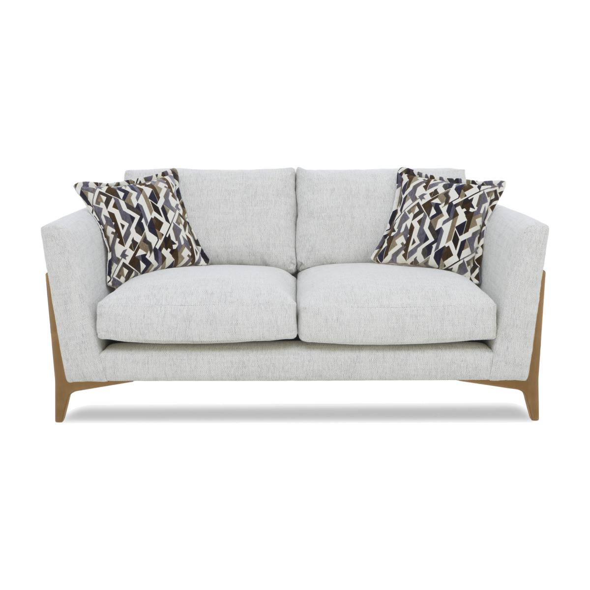 Iris 3 Seater Fabric Sofa - Elara Natural Mo Ft