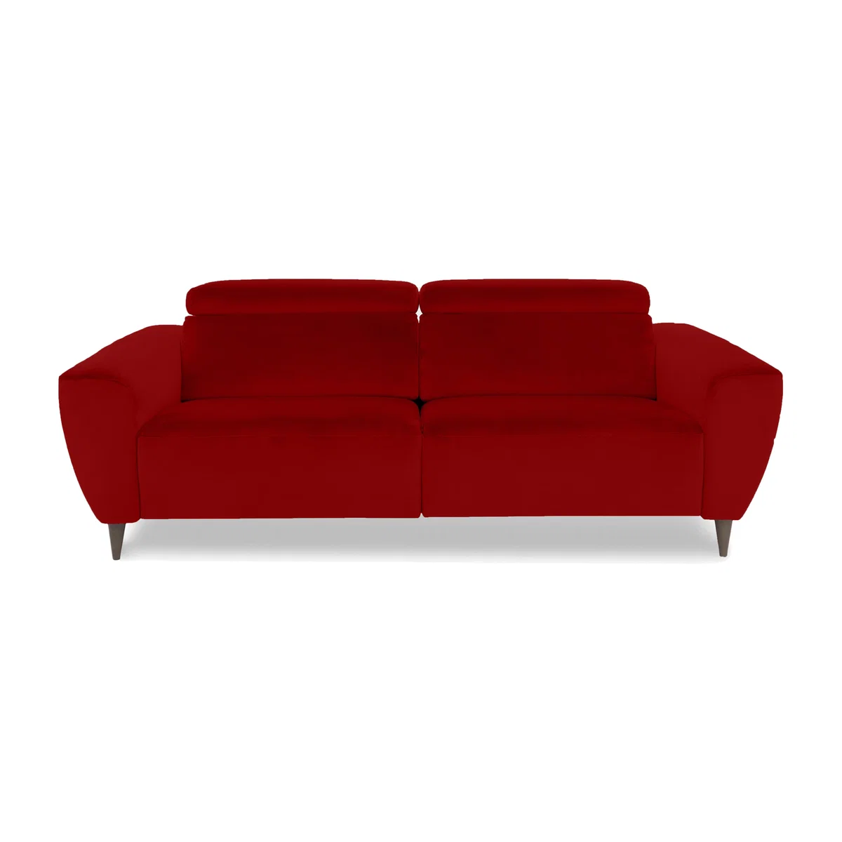 Nicoletti Italia - Milano 3 Seater Fabric Sofa - Selma Rosso