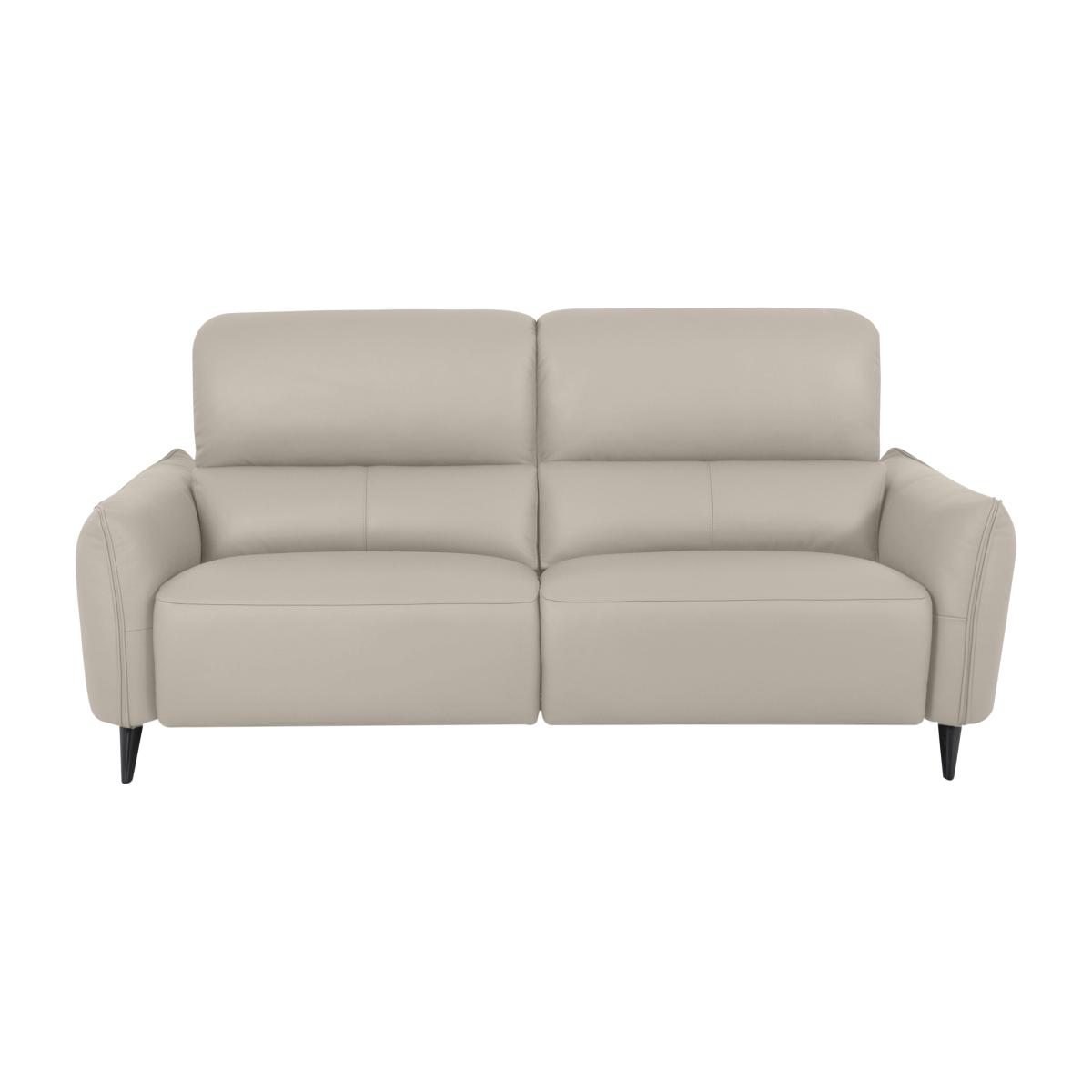 Domicil - Maddox 3 Seater Leather Power Recliner Sofa - NP Oatmeal