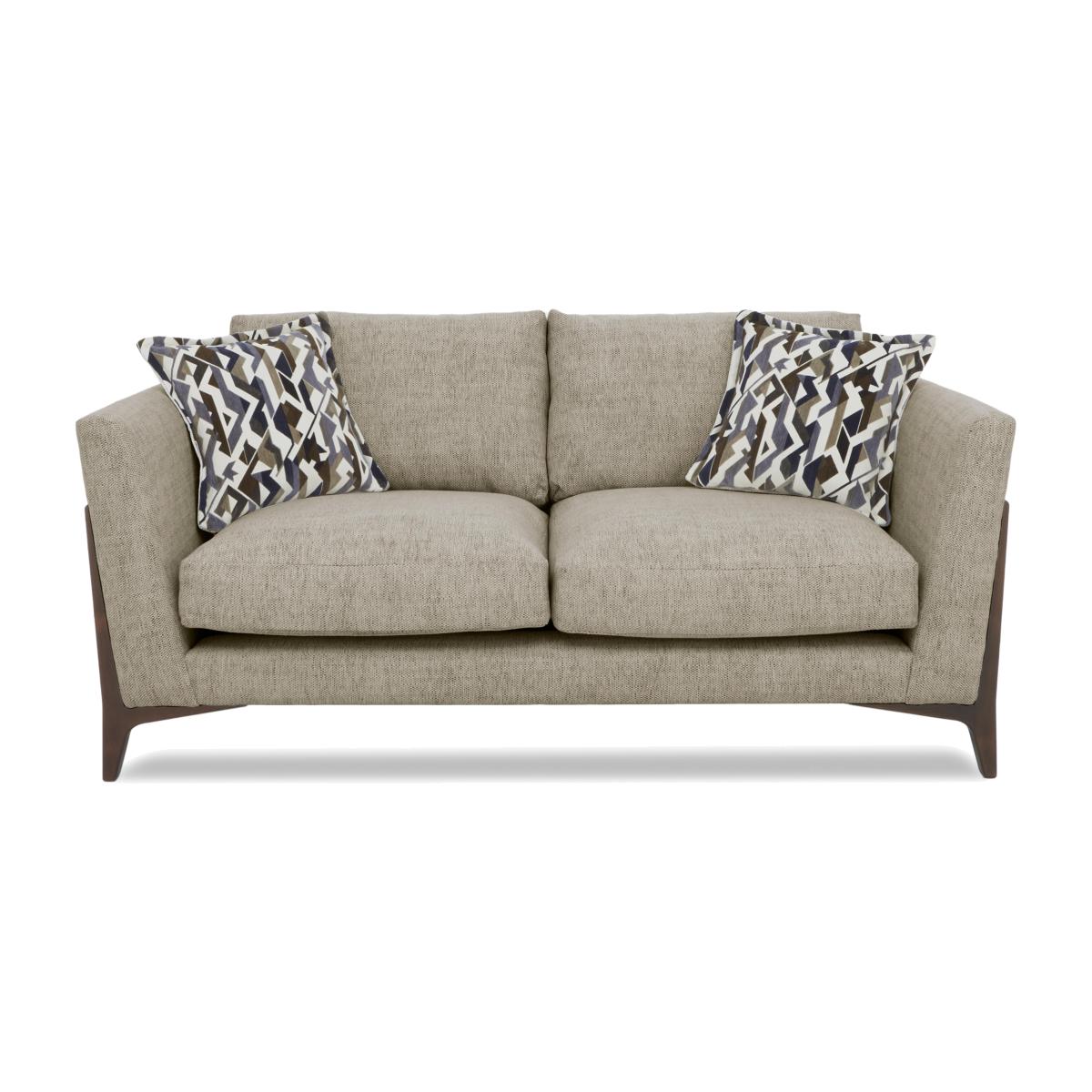 Iris 3 Seater Fabric Sofa - Elara Beige Wa Ft