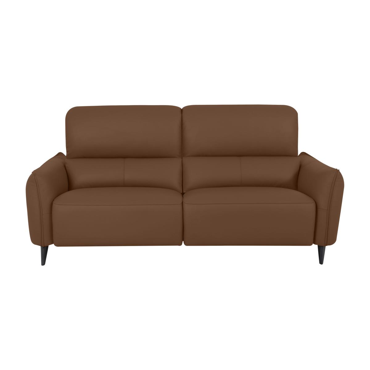 Domicil - Maddox 3 Seater Leather Power Recliner Sofa - NP Caramel