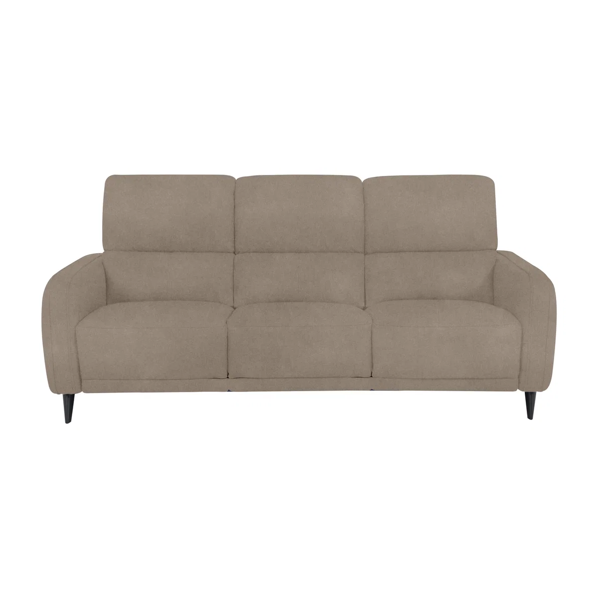 Domicil - Logan 3 Seater Fabric Sofa - Light Khaki