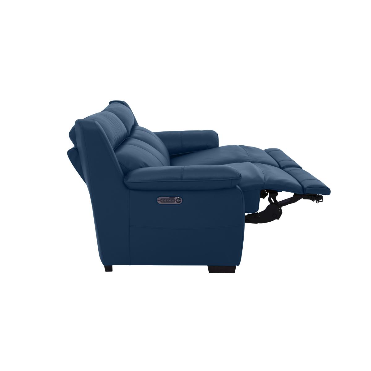 Starlight Express 3 Seater Leather Sofa - Grey- World of Leather – image 8