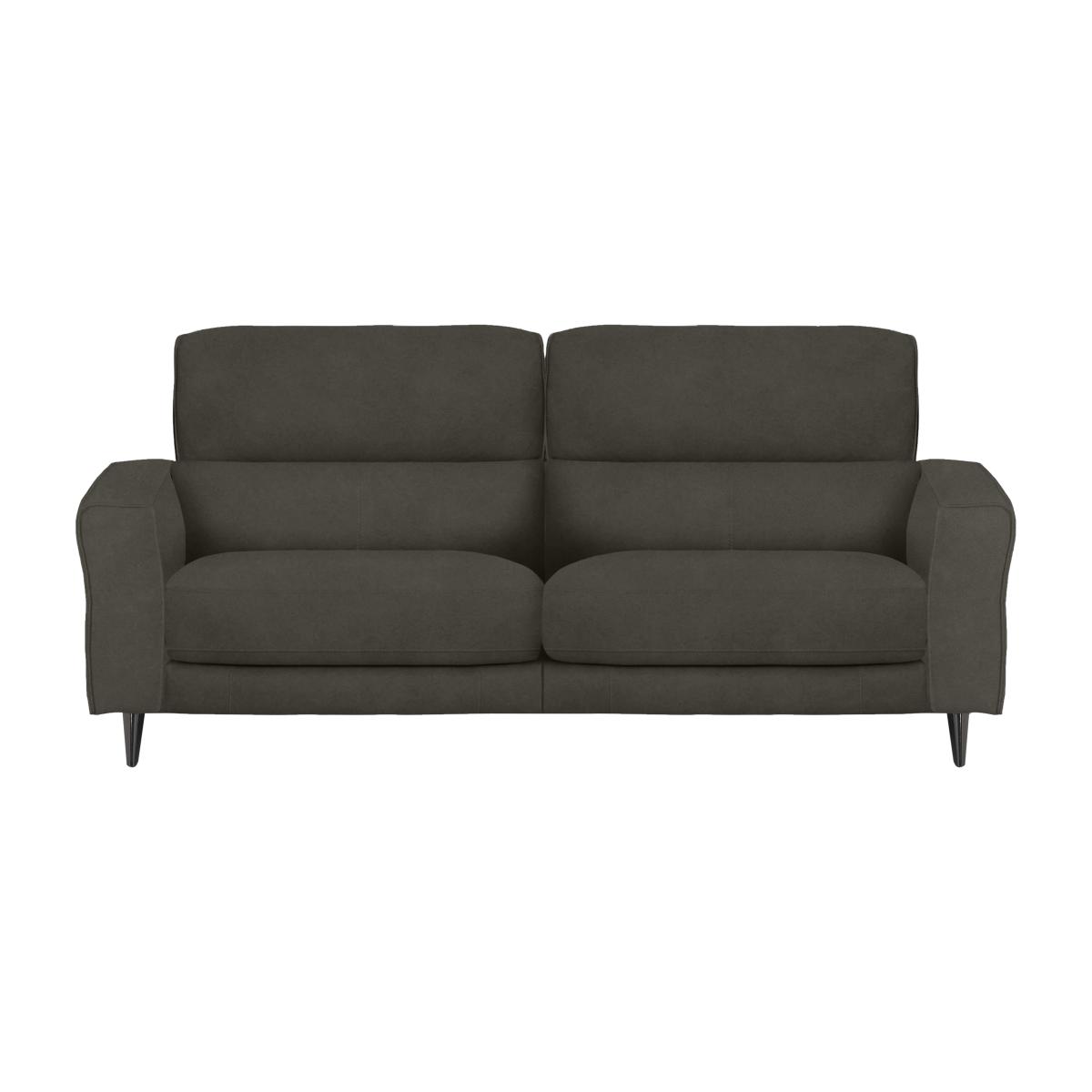 Axel 3 Seater Fabric Power Recliner Sofa - R16 Charcoal