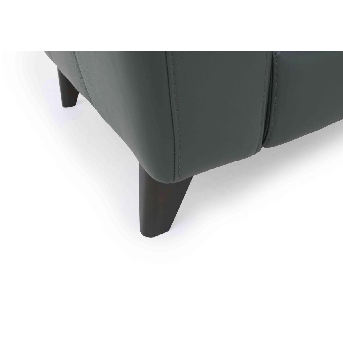 Jules 3 Seater NC Leather Power Recliner Sofa - Feather – image 3