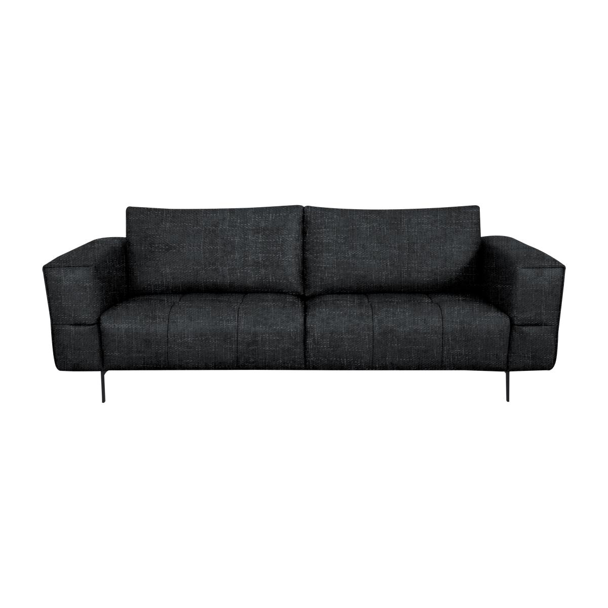 Domicil - Lawson 3 Seater Fabric Sofa - R460 Charcoal