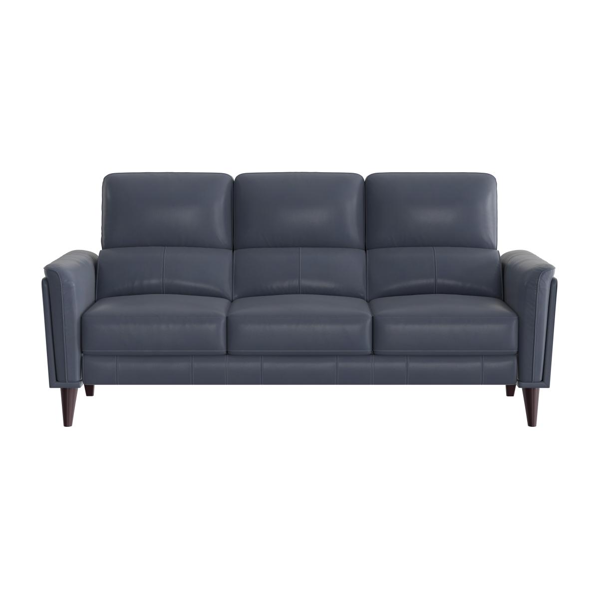 Compact Collection Klein 3 Seater NC Leather Sofa - NC Ocean Blue